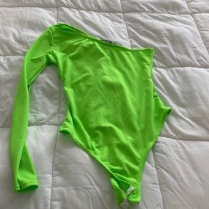 Neon thing body suit brand new
